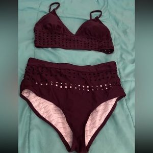 Woman’s Marilyn Monroe high waisted swim suit